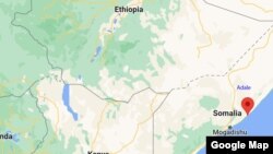 Adaalee, Somaaliyaa (Google Map)