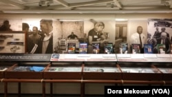 The U.S. Secret Service Museum is located inside the agency's Washington, D.C., headquarters. (Dora Mekouar/VOA)