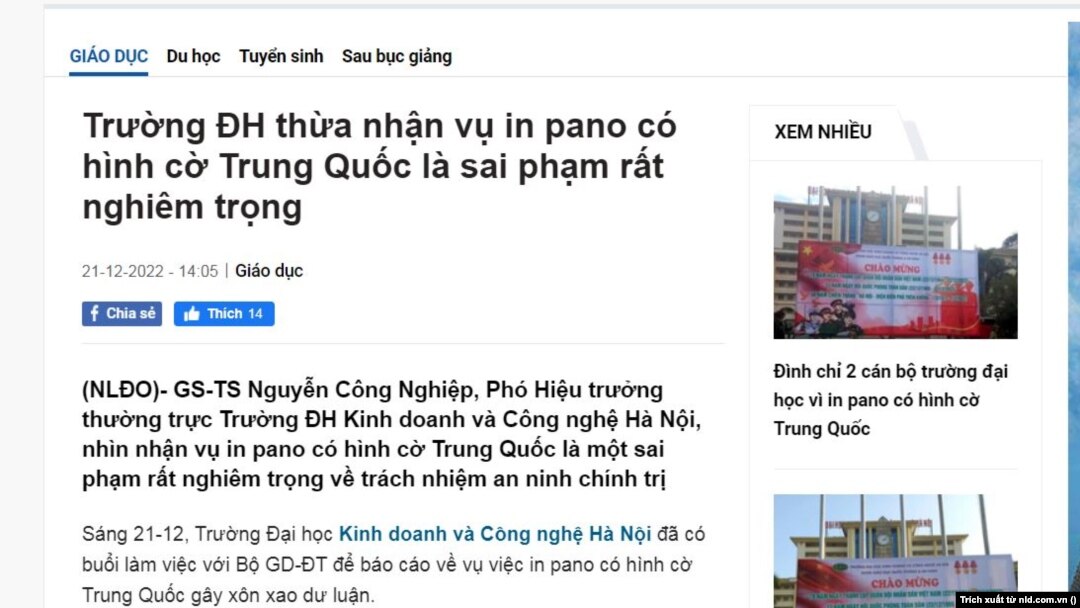 (Hình: Trích xuất từ nld.com.vn)