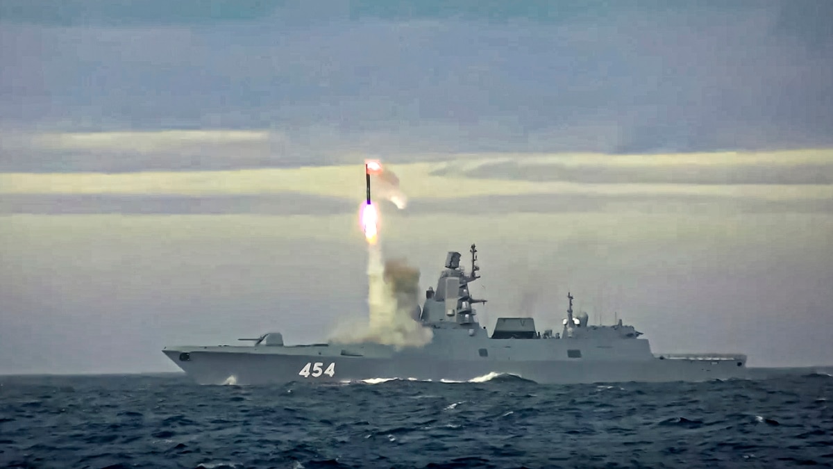 Russia's Hypersonic Missile-Armed Ship To Patrol Global Seas