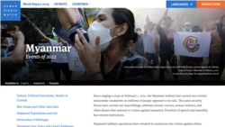 မြန်မာကိုပိုမိုပြင်းထန်တဲ့အရေးယူဖို့ အာဆီယံကို HRW တိုက်တွန်း
