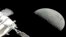 NASA's Orion spacecraft flies past the moon Dec. 5, 2022. 