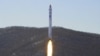 朝中社发表的当局自称2022年12月18日实施的一次间谍卫星测试。