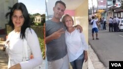 Sissi Abascal, (Izq) fue condenada a 6 años de cárcel y Roberto Pérez Fonseca (Der), recibió una pena de 10 años, ambos por manifestarse el 11 de julio de 2021 en distintas ciudades de Cuba. [Foto: Cortesía entrevistados]