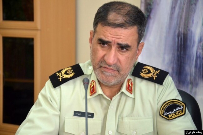 علی اکبر جاویدان، فرمانده نیروی انتظامی کرمانشاه