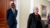 La secrétaire au Trésor des États-Unis, Janet Yellen, et son adjoint Wally Adeyemo, le 11 octobre 2022 à Washington.