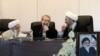 صادق آملی لاریجانی در کنار علی لاریجانی و احمد جنتی در یکی از جلسات مجمع تشخیص مصلحت نظام
