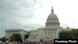 Le Capitole à Washington, D.C. (Diaa Bekheet/VOA)