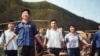 資料照：中國1971年發布的照片​​顯示中學紅衛兵響應毛澤東發出的知識青年上山下鄉的號召。