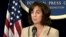 La secretaria de Estado adjunta Roberta Jacobson desmintió las afirmaciones de que Paraguay permitiría la construcción de una base militar de Estados Unidos en ese país. [Foto: Ramon Taylor, VOA].