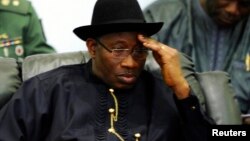 Shugaba Goodluck Jonathan na Najeriya