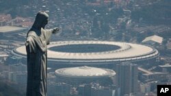 Le stade Maracana à Rio de Janeiro au Brésil le 1er août 2016.