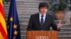 Puigdemont llama a una “oposición democrática” y sin violencia