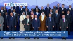 VOA60 Africa - World leaders gather at the COP27 climate summit in Egypt