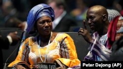 FILE: COP27 Climate Summit Burkina Faso delegates. Taken November 6, 2022