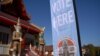 Mobile Vote Center in Wat Thai of Los Angeles, Los Angeles, CA