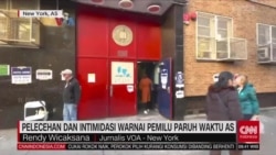 Laporan Reporter VOA Indonesia untuk CNN Indonesia : Pelecehan dan Intimidasi Warnai Pemilu Paruh Waktu AS