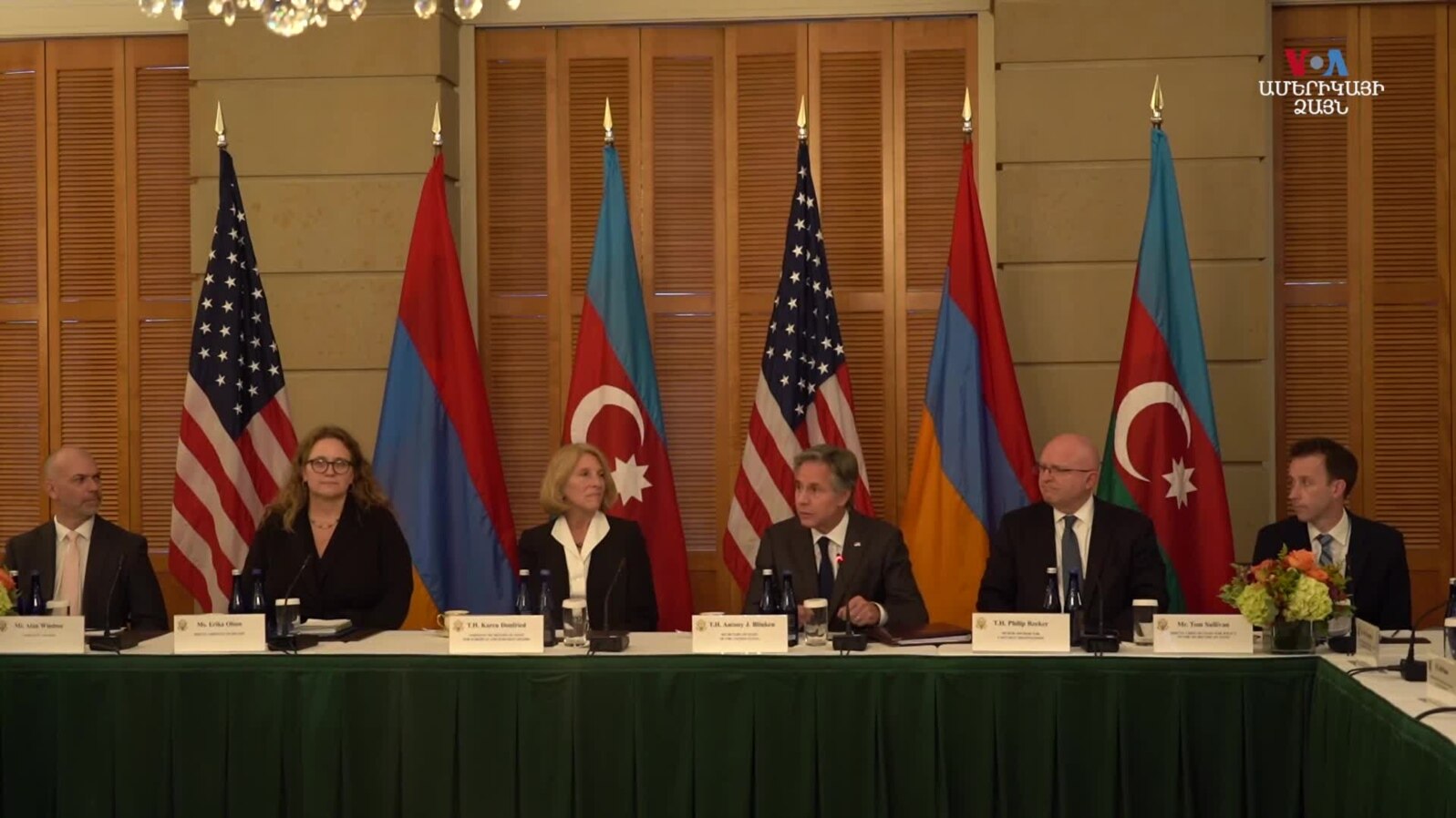 «Միացյալ Նահանգները վճռականորեն աջակցում է Հայաստանի և Ադրբեջանի ինքնիշխանությանը և տարածքային անկախությանը». Պետքարտուղար Բլինքեն