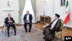 Встреча президента Ирана Ибрагима Раиси с секретарем Совета Безопасности России Николаем Патрушевым. Тегеран, 9 ноября 2022 года
