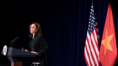  Phó Tổng thống Mỹ Kamala Harris từng đề cập tới sáng kiến Chỉ số xanh trong chuyến thăm Việt Nam. 