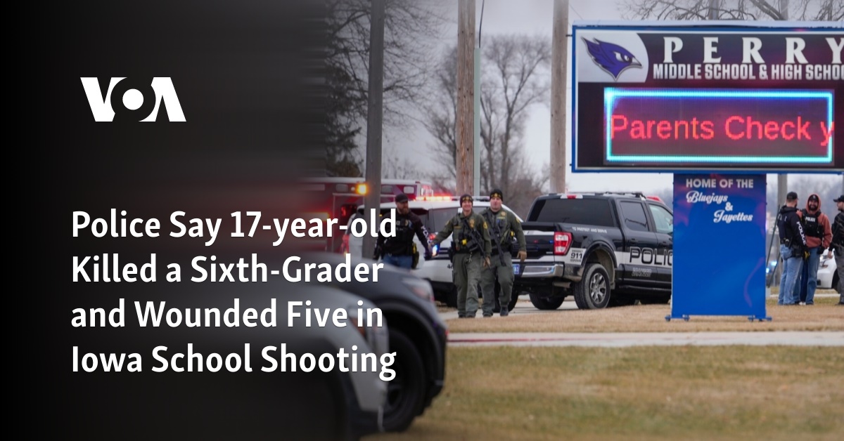 Police Say 17-year-old Killed A Sixth-Grader And Wounded Five In Iowa ...