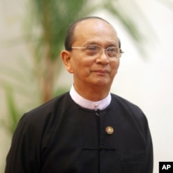 緬甸總統吳登盛(資料圖片)