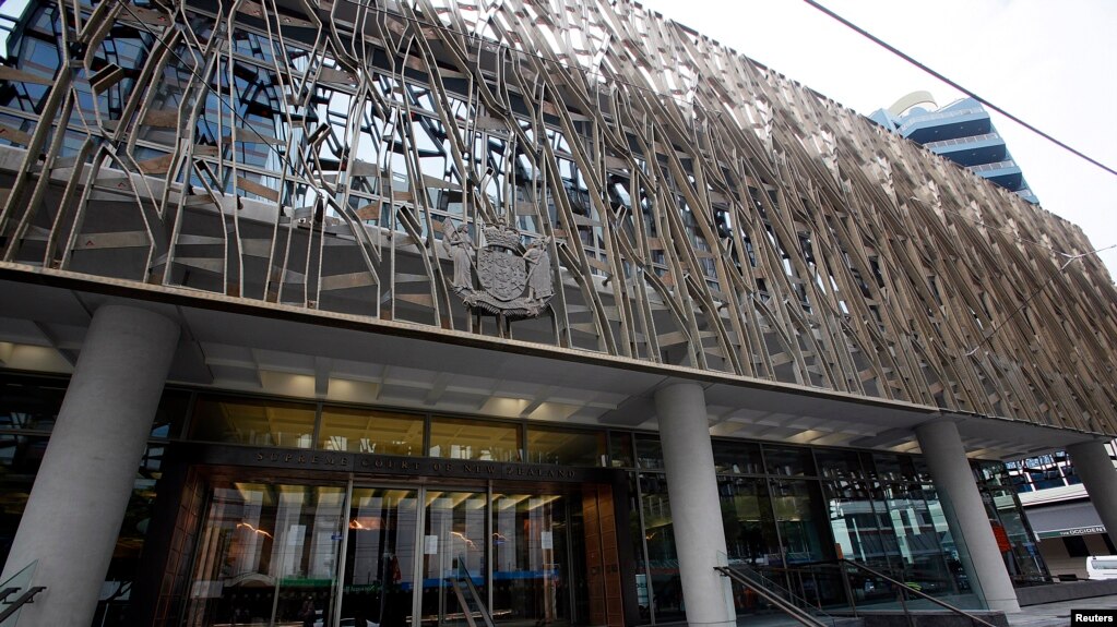 FILE - New Zealand's Supreme Court building in Wellington, photographed on January 13, 2010. (REUTERS/Anthony Phelps )