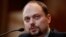En esta foto de archivo del miércoles 29 de marzo de 2017, el político opositor ruso Vladimir Kara-Murza, un crítico vocal del presidente ruso Vladimir Putin, testifica en el Capitolio en Washington.