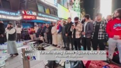Kampung Amerika: Sholat Tarwih nok Times Square