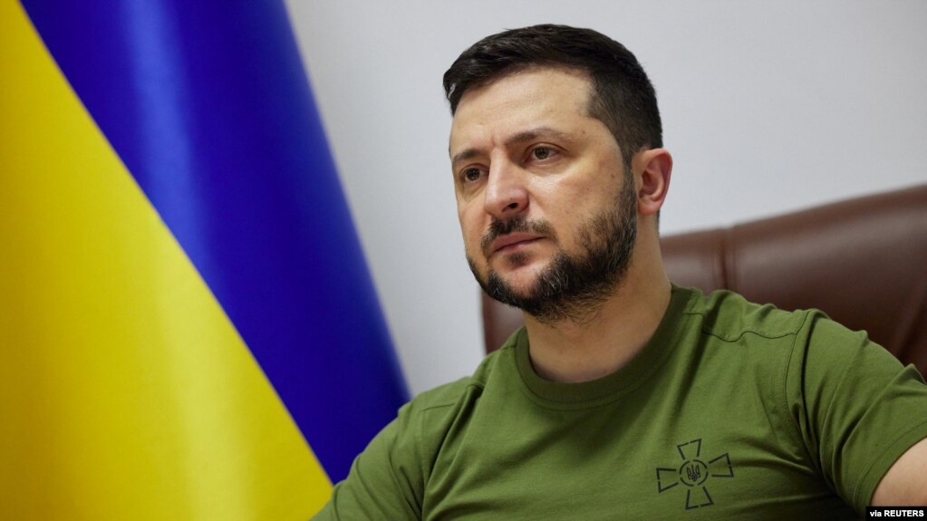 Ukrajinski predsjednik Volodimir Zelenski (Foto: Ukrainian Presidential Press Service/Handout via Reuters) Ukrajinski predsjednik Volodimir Zelenski (Foto: Ukrainian Presidential Press Service/Handout via Reuters)