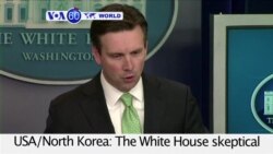 VOA60 World PM - The White House skeptical of North Korea's claim to have successfully tested a hydrogen bomb