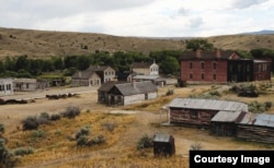 Founded in 1862, Bannack was once the capital of Montana. (Courtesy Geotab)