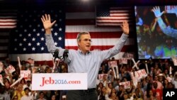 Cựu Thống đốc bang Florida Jeb Bush chính thức tham gia cuộc tranh cử tổng thống 2016, 15/6/15