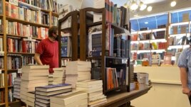 The inside of Capitol Hill Books on June 4, 2021 in Washington, D.C. (Dan Friedell)