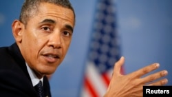 Tổng thống Hoa Kỳ Barack Obama nói ông “hết sức” tán đồng đường lối ngoại giao để ngăn chặn Syria sử dụng vũ khí hóa học.