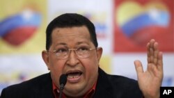 Venezuelan President Hugo Chavez. (July 2012 file photo)