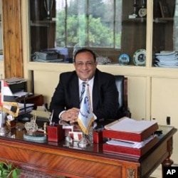 Maged Negm, Dean of Helwan University's Faculty of Tourism and Hotel Management, Cairo, Egypt, December 14, 2011.