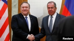 El secretario de Estado, Mike Pompeo, llega a Rusia el martes 14 de mayo de 2019 para reunirse con líderes rusos.