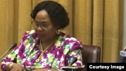 Information Minister Monica Mutsvangwa At Ministerial Briefing