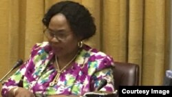 Information Minister Monica Mutsvangwa At Ministerial Briefing