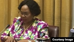 Information Minister Monica Mutsvangwa At Ministerial Briefing