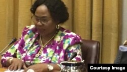 Information Minister Monica Mutsvangwa At Ministerial Briefing