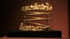 资料照片：来自公元二世纪的一件文物作为阿姆斯特丹阿拉德·皮尔森历史博物馆《克里米亚——黑海黄金与秘密》展览的一部分在展出。(2014年4月4日）