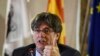 ARCHIVO - El líder catalán Carles Puigdemont habla en una conferencia de prensa en Alghero, Italia, el 4 de octubre de 2021. (Foto AP/Gloria Calvi, Archivo)