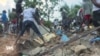Scène chaotique suite à un nouveau glissement de terrain près d'Abidjan