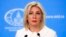 Bà Maria Zakharova, phát ngôn nhân Bộ ngoại giao Nga, tại Moscow, 21 tháng Bảy, 2022.