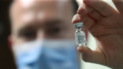 A pharmacist displays an ampoule of Dexamethasone at the Erasme Hospital amid the coronavirus disease (COVID-19) outbreak, in Brussels, Belgium, June 16, 2020.