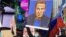 Một cuộc biểu tình ở New York, đòi trả tự do cho ông Alexei Navalny.