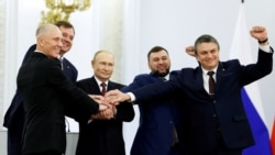 Putin tuyên bố sáp nhập các vùng đất của Ukraine tại buổi lễ ở Điện Kremlin