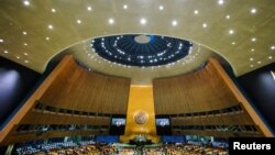뉴욕 유엔본부에서 제 77차 유엔 총회가 열리고 있다. (자료사진)